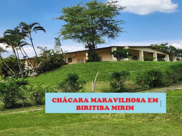 Chácara maravilhosa em biritiba mirim - oportunidade para morar ou investir!