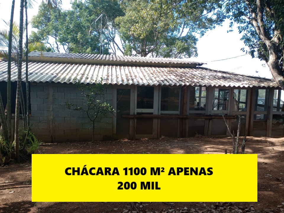 Vende-se chácara em mogi das cruzes - excelente oportunidade! apenas 200 mil