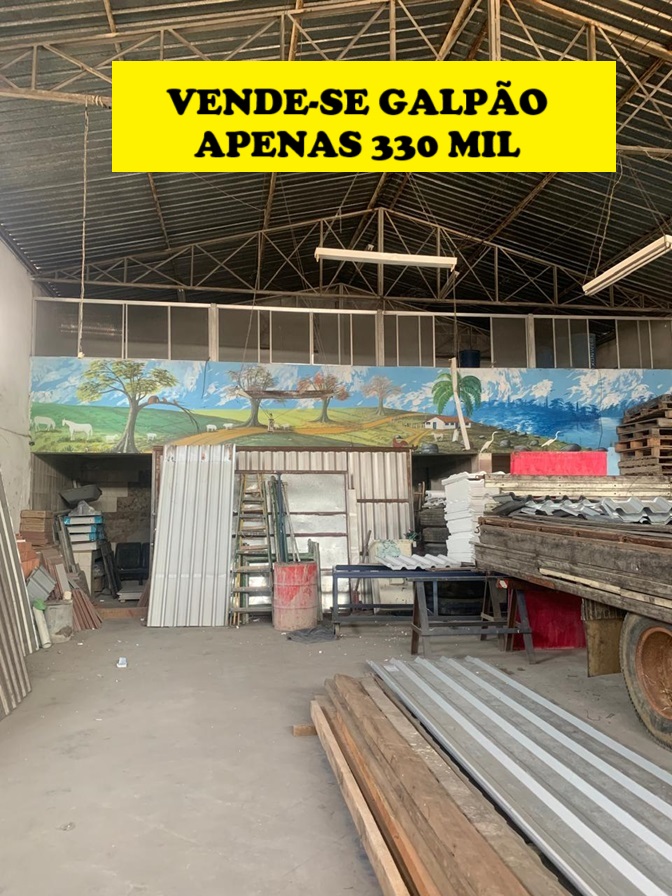 Vende-se galpão no bairro vista alegre - biritiba mirim apenas 330 mil
