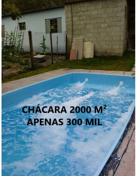 ChÁcara de 2.000 m² para morar ou investir