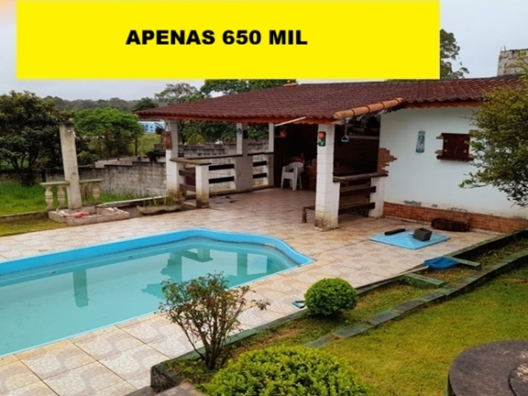 Chácara encantadora com piscina e vista para o por do sol em biritiba mirim - refúgio a 1h de sp