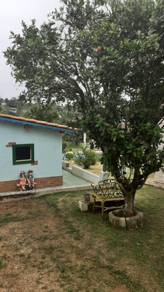Chácara encantadora com piscina e vista para o por do sol em biritiba mirim - refúgio a 1h de sp
