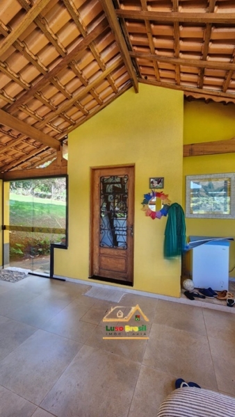 ChÁcara encantadora com 2 casas, piscina, Área de lazer, churrasqueira