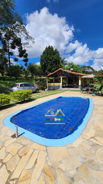 ChÁcara encantadora com 2 casas, piscina, Área de lazer, churrasqueira